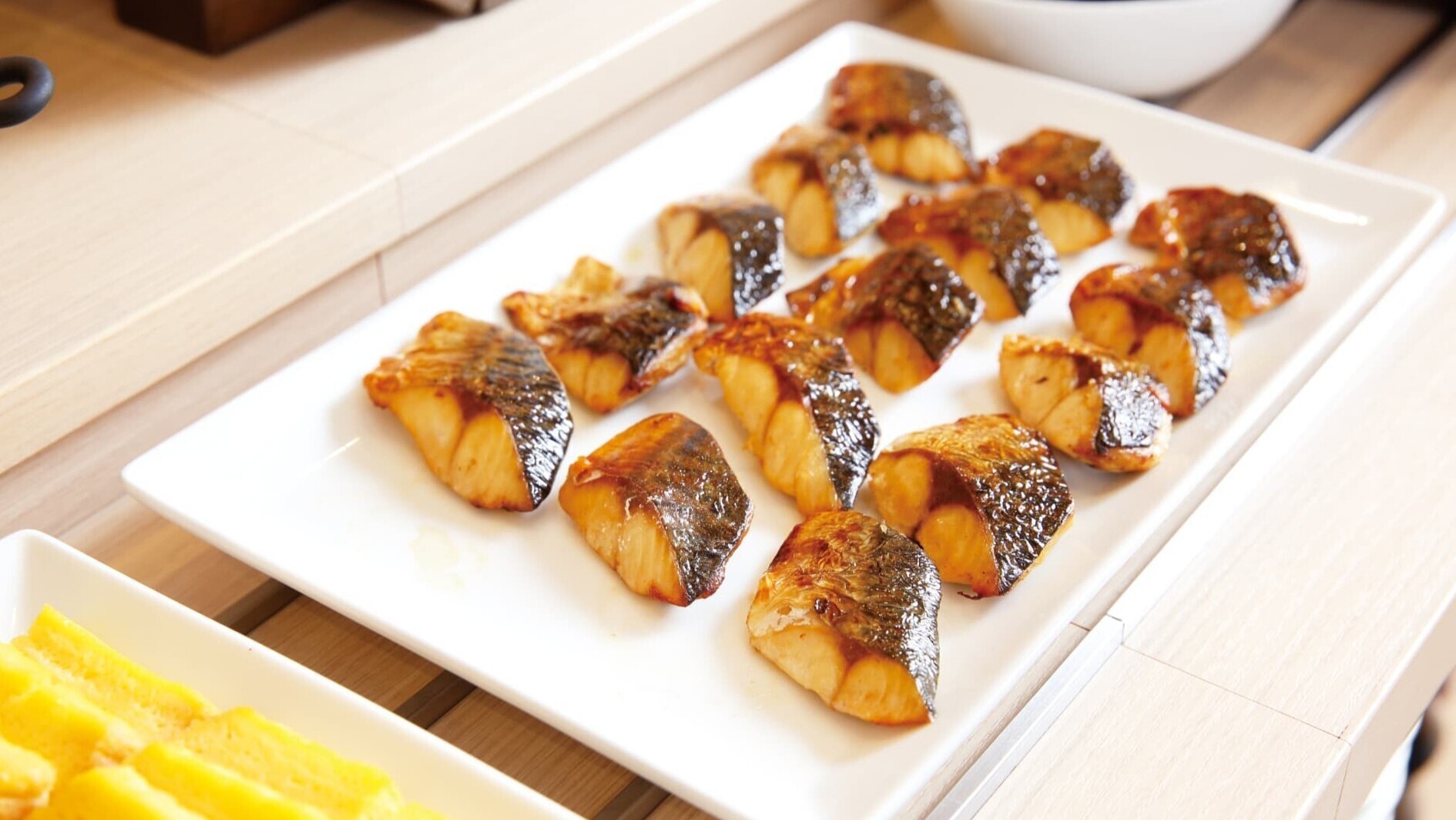 朝食バイキング一例