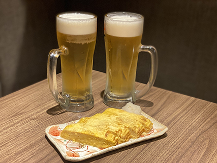 ご宿泊者様のちょい飲みも大歓迎！