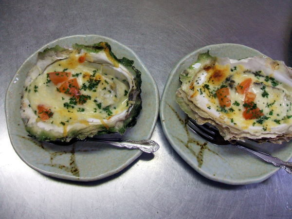 カキチーズ焼き