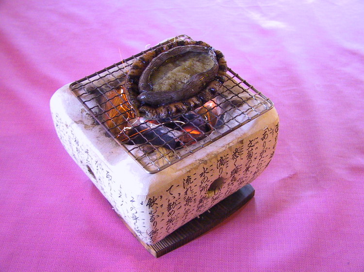 あわび踊り焼き