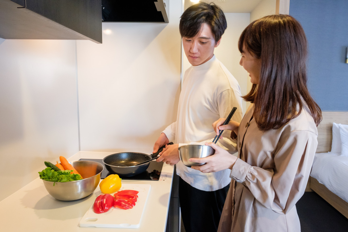 みんなでお料理
