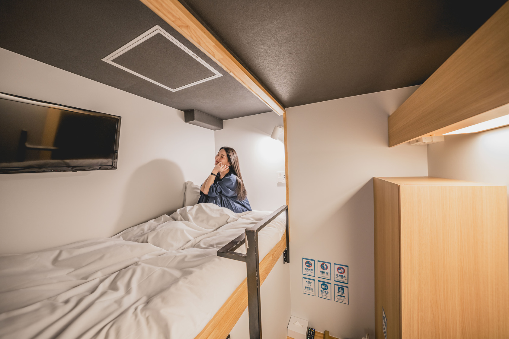 縦型キャビンスタンダードルーム