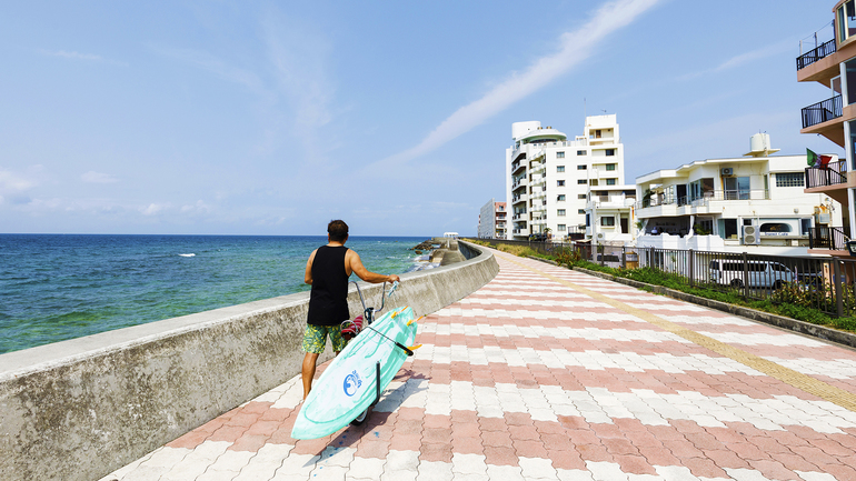 【宮城海岸】[徒歩3分]サーファーやダイバーが愛する砂辺海岸♪