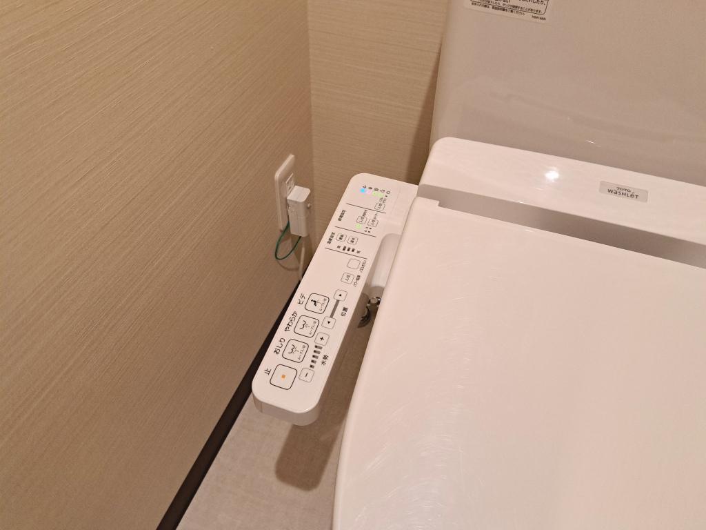 洗浄機付きトイレ