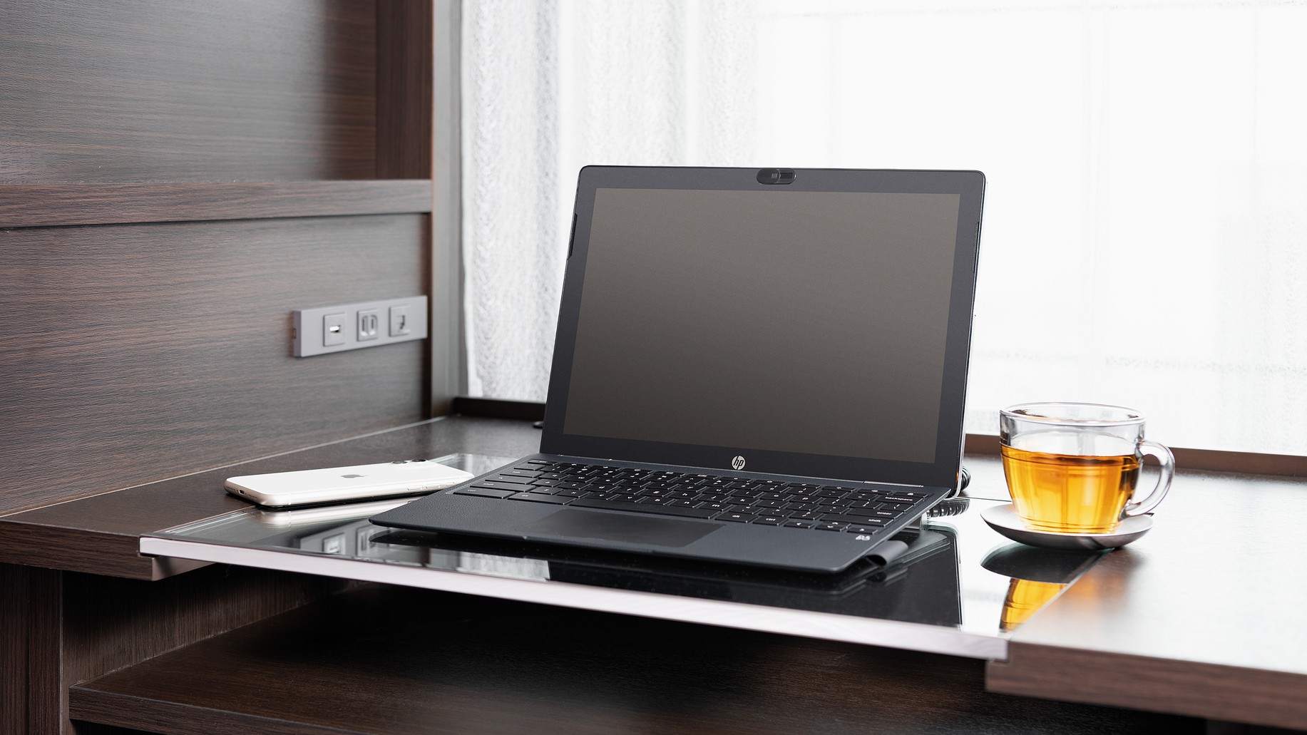 駅直結ホテルでリモートワーク