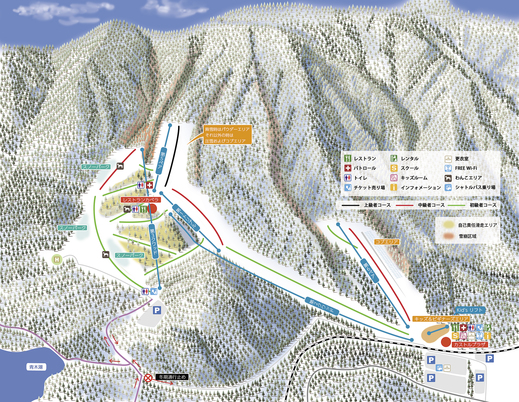 さのさかスキー場MAP