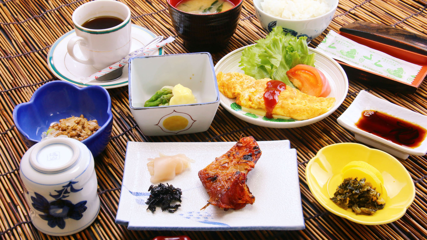#【朝食】手作り和朝食で朝から元気いっぱい