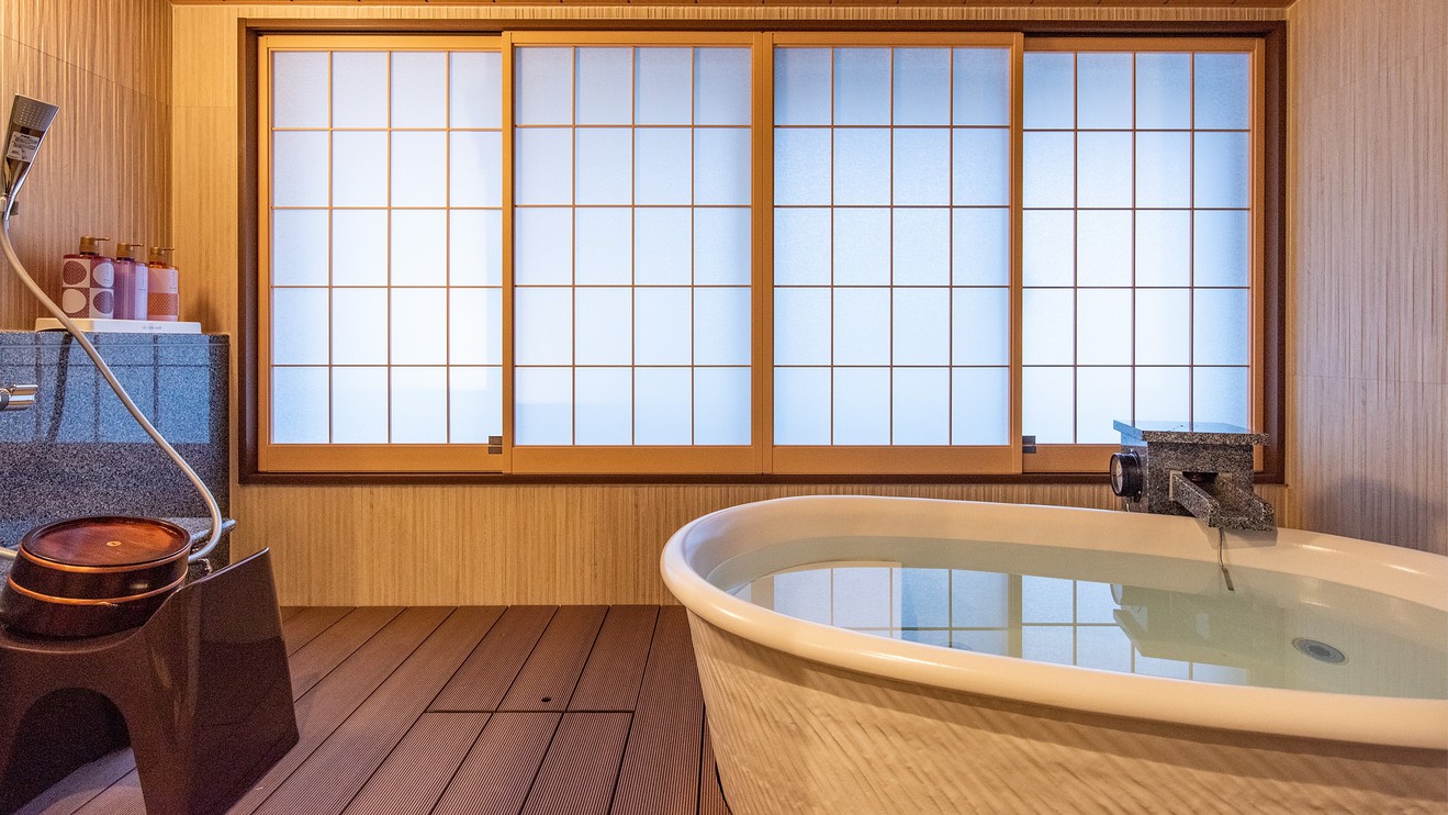 貸切風呂で充実のプライベート空間を・・・（当日予約/有料）