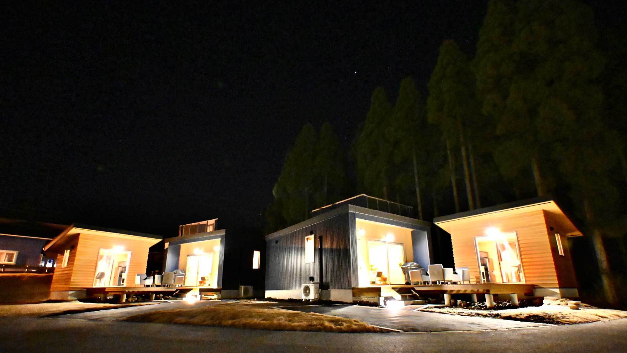 【外観／Cottage】大自然に囲まれた、開放的なコテージ