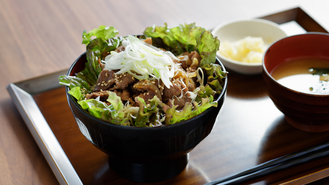 イノブタ焼き肉丼（道の駅 すさみ）