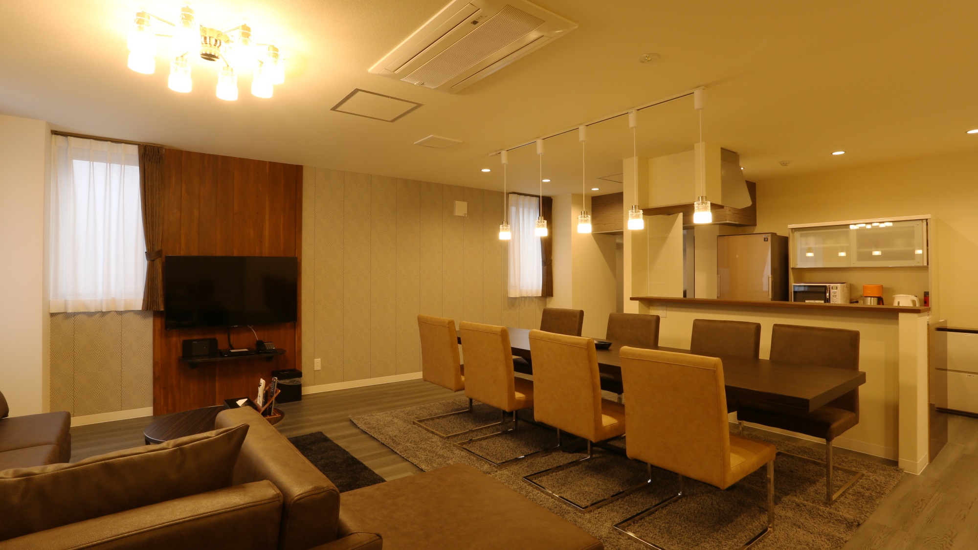 【Dタイプ一例】お部屋ごとにデザインは様々。雰囲気が変わります。