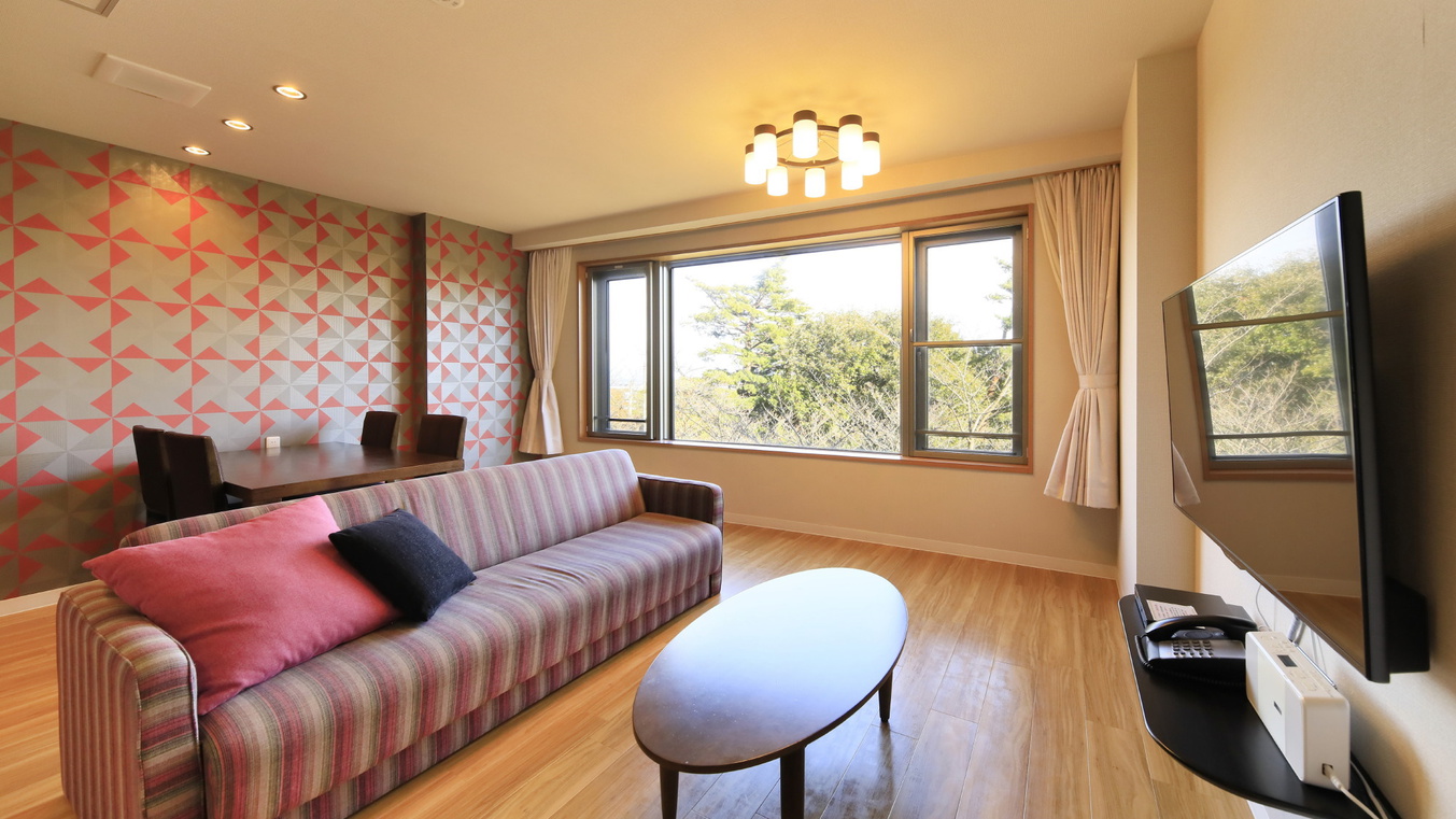 【スタンダードルーム一例】1LDKのコンドミニアムタイプのお部屋。住まうような滞在を楽しめます