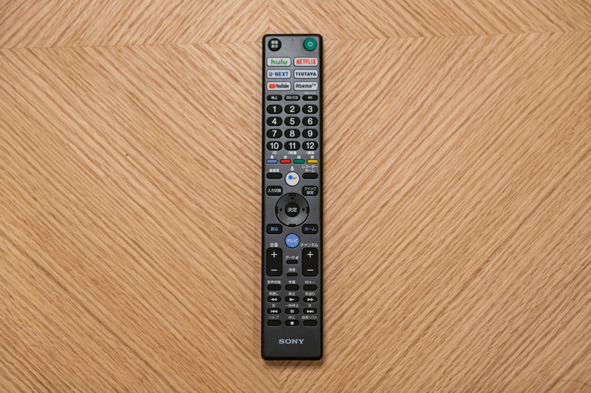 テレビリモコン