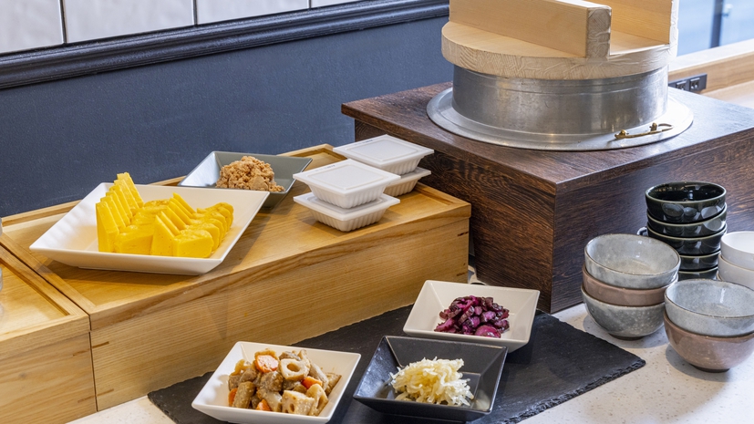朝食ビュッフェ｜和食