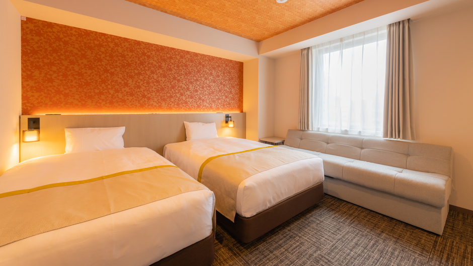 スタンダードツイン1〜3名利用（ベッド幅１２０cm）