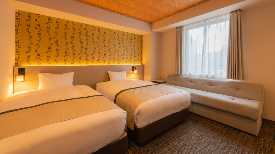 スタンダードツイン1〜3名利用（ベッド幅１２０cm）