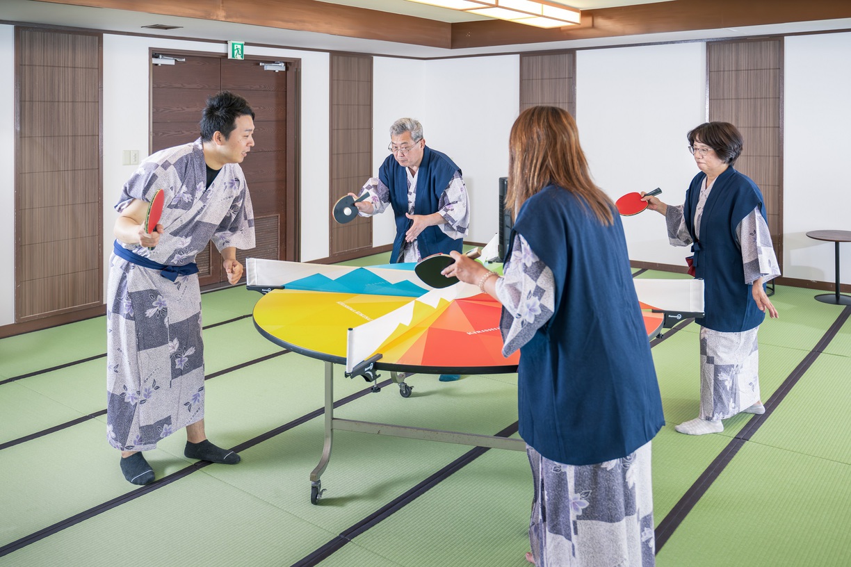 湯けむり卓球場