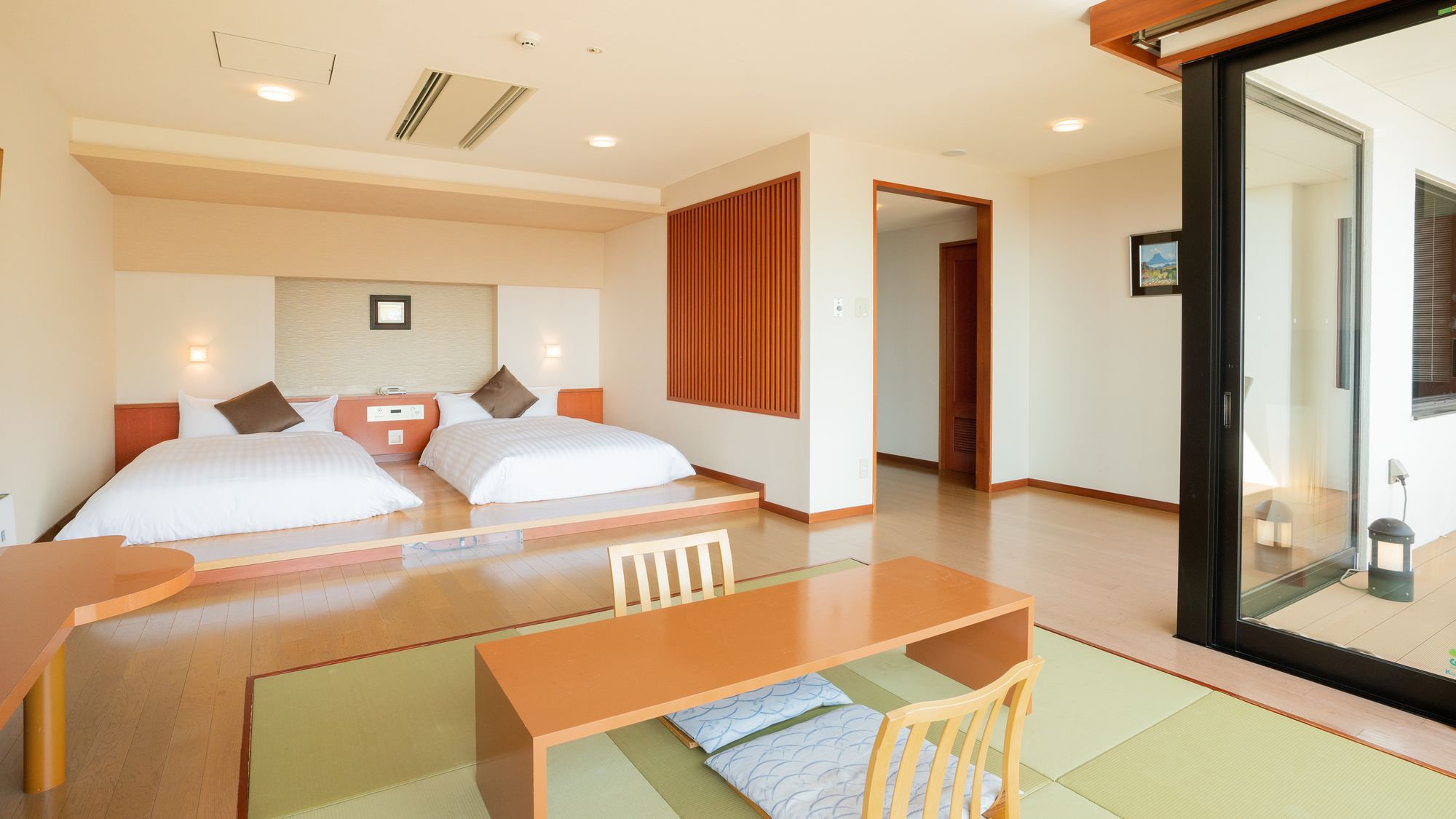 プレミアデラックス 和洋室（湯けむりビュー）