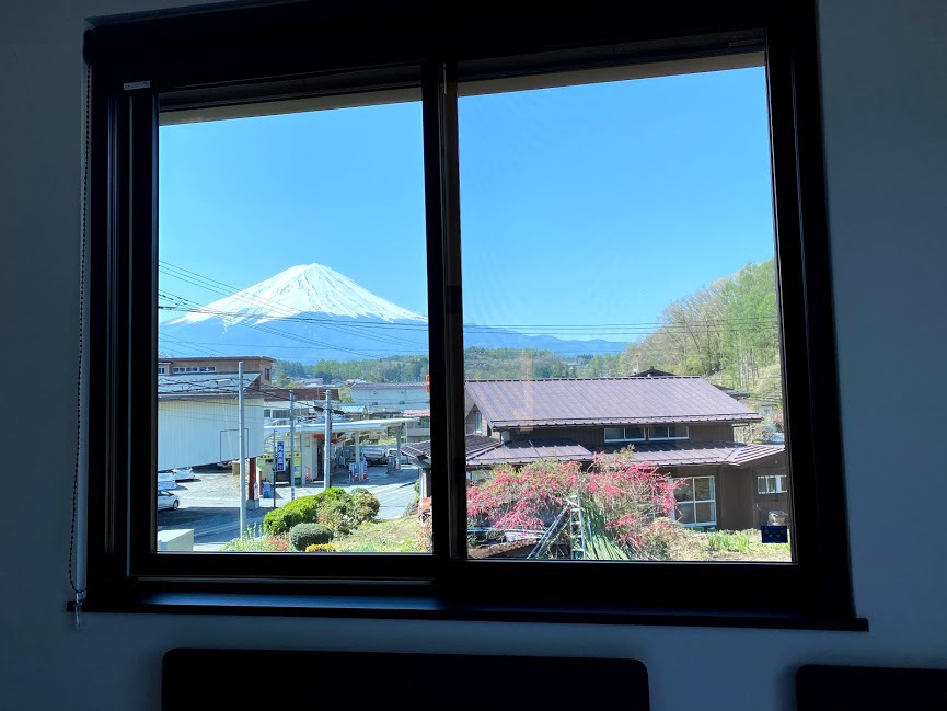 ２階洋室1からの富士山