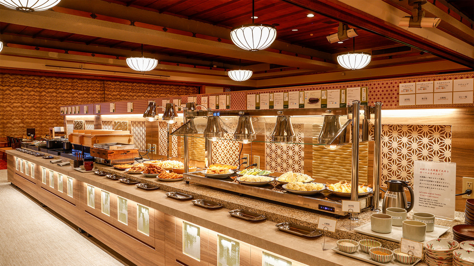 ビュッフェ会場