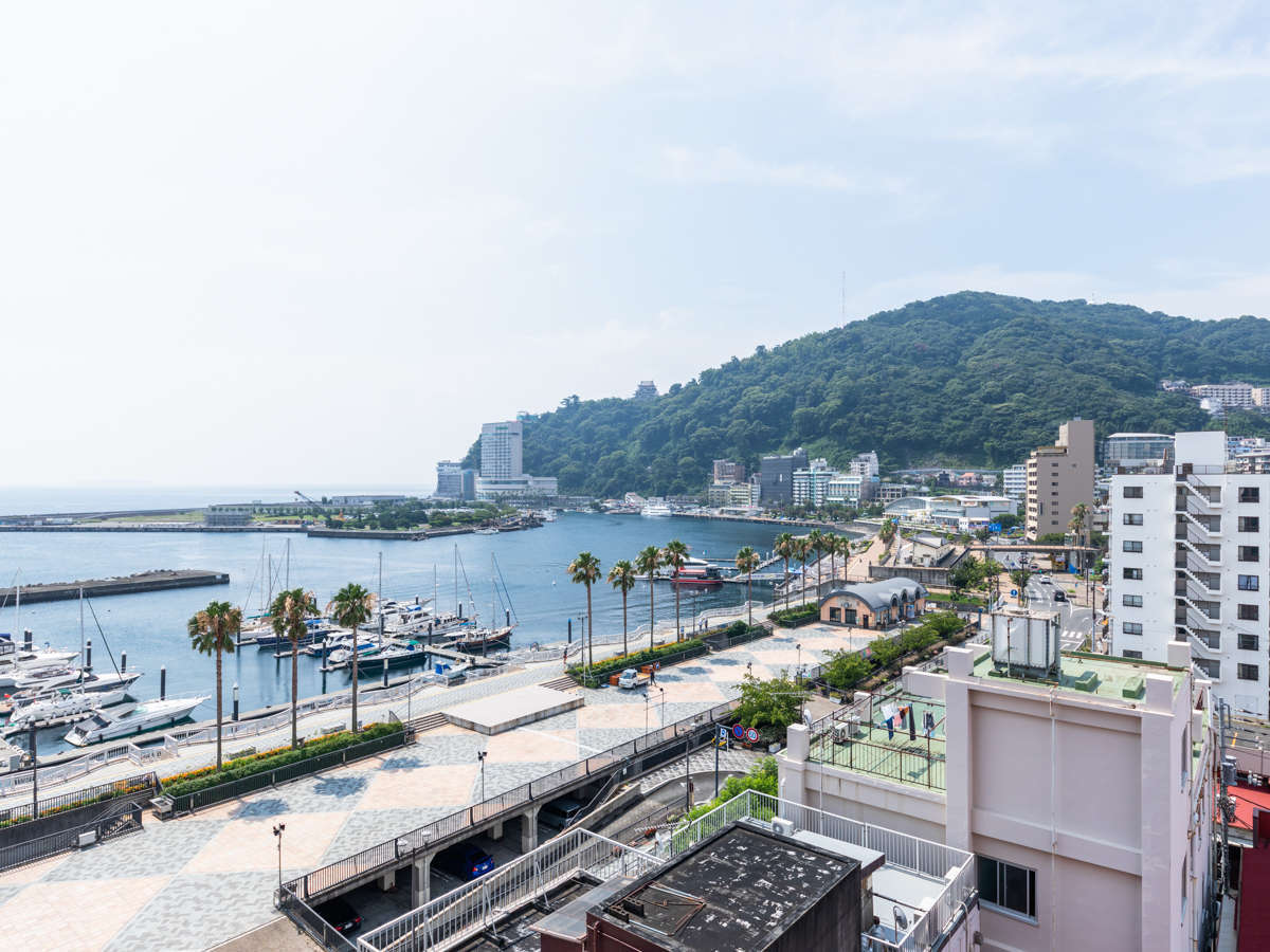 オーシャンスイートからの眺望