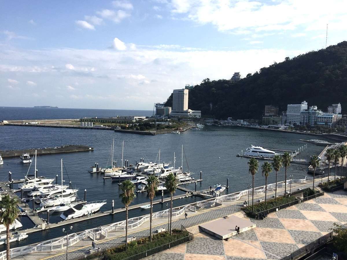 オーシャンスイートからの眺望