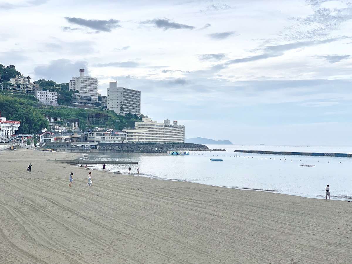 【サンビーチ】当館から徒歩6分