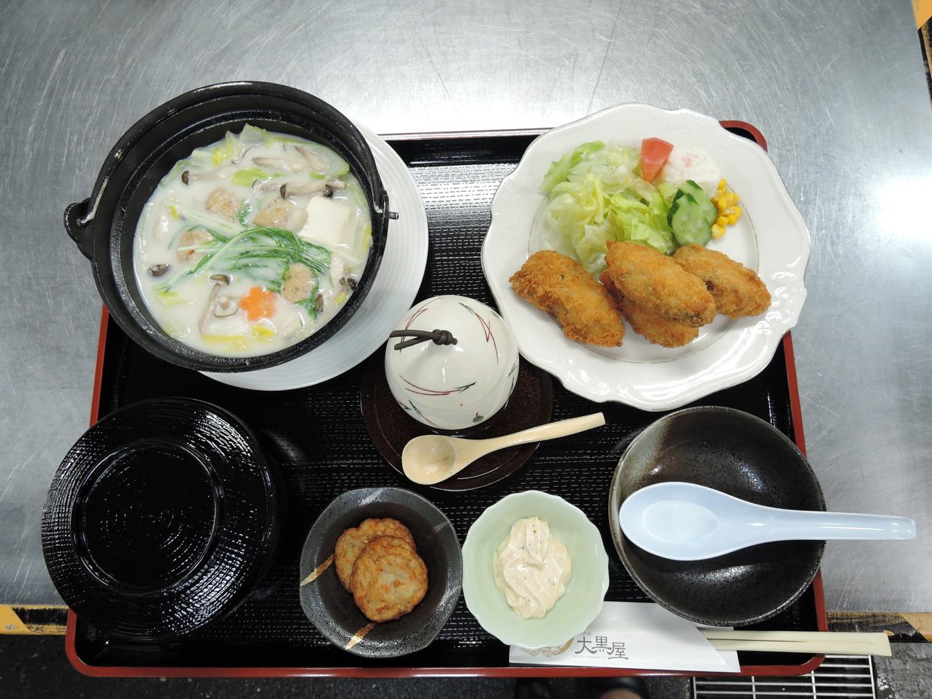 日替わり夕食（一例）