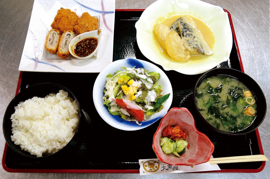 日替わり夕食（一例）