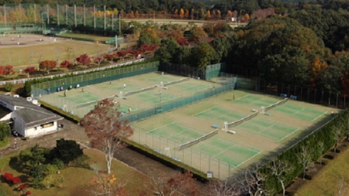 *【新城総合公園】テニス場