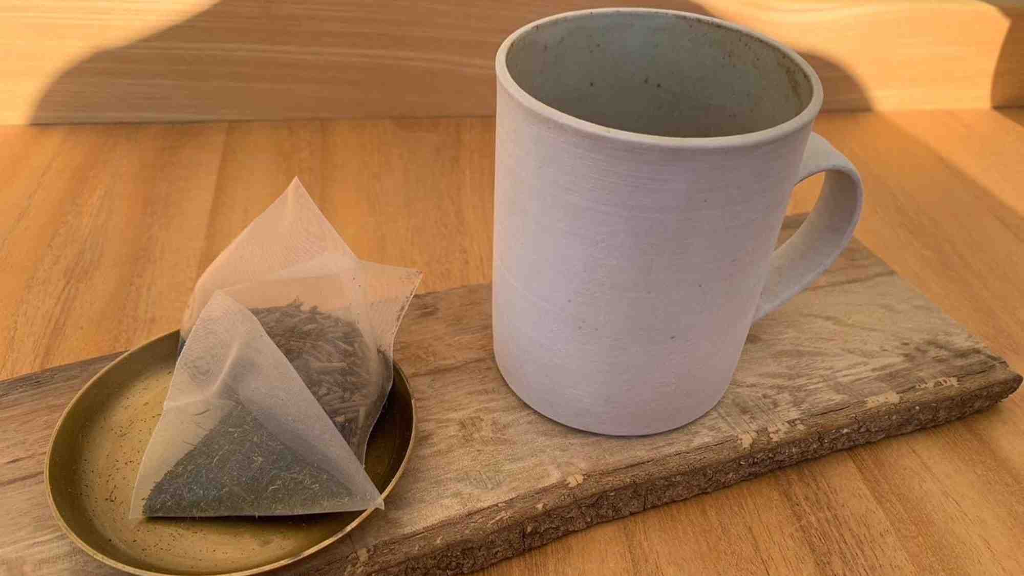 【自家製のお茶】お部屋でも「山のお茶」をご堪能いただけます。