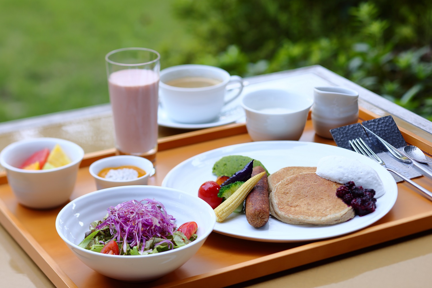 ご朝食（ヴィーガンブレックファスト）