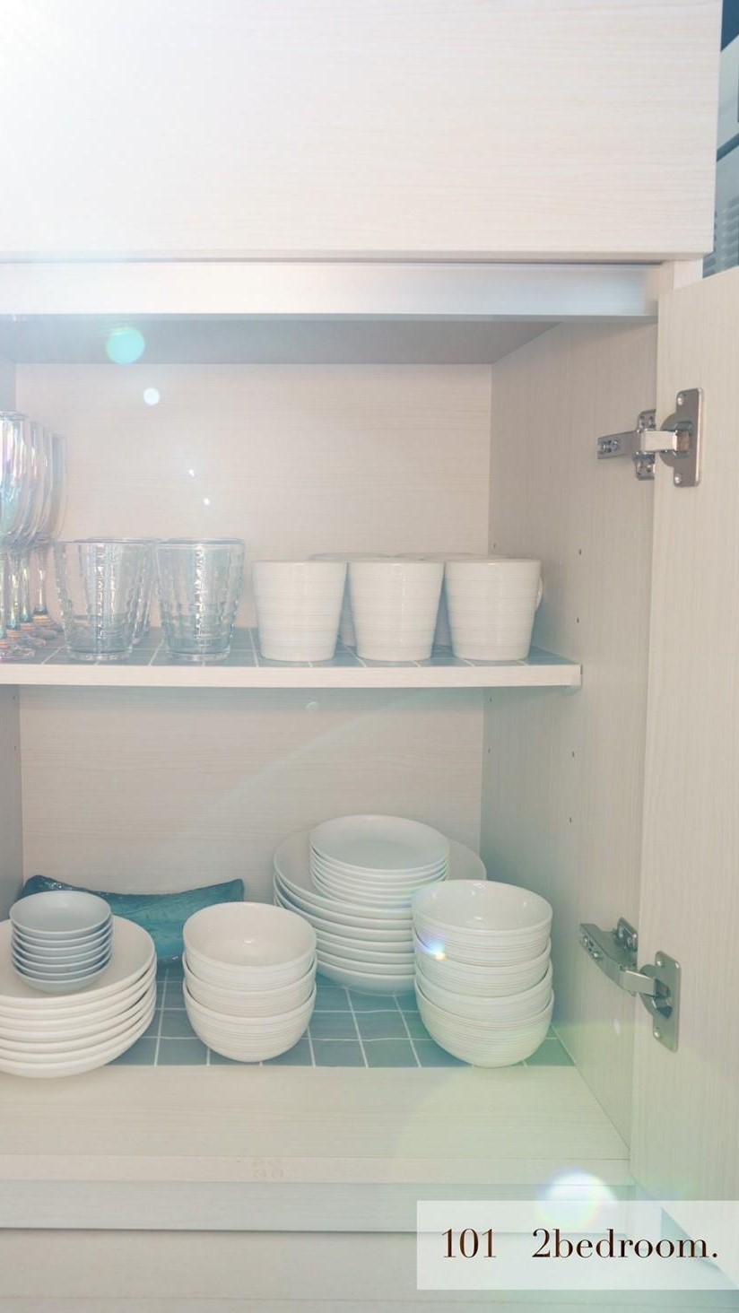 101：フライパン・鍋・調理器具・食器類をご用意しております。