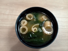 【朝食】お味噌汁