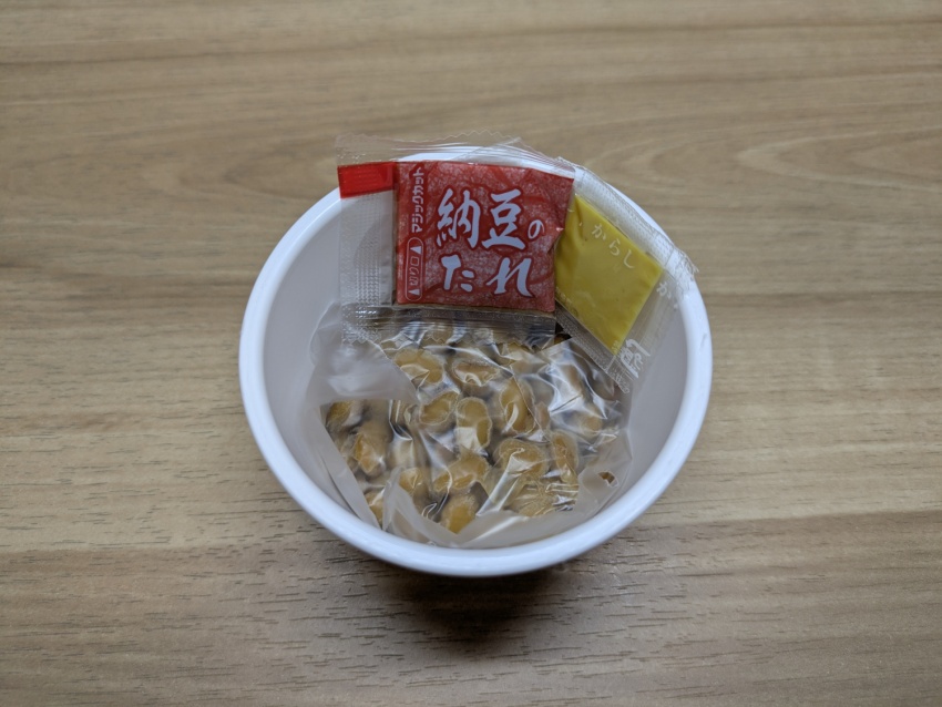【朝食】納豆
