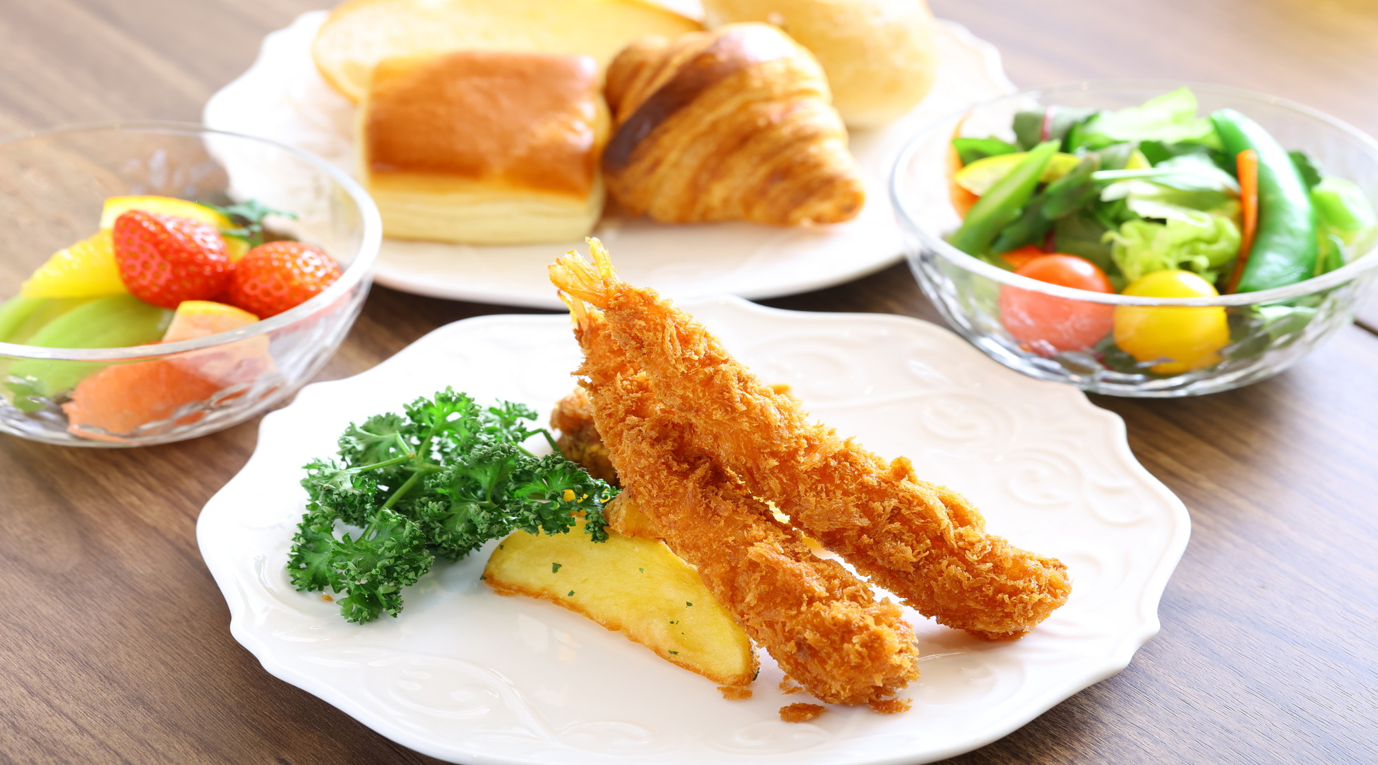 【朝食】和洋バイキング一例