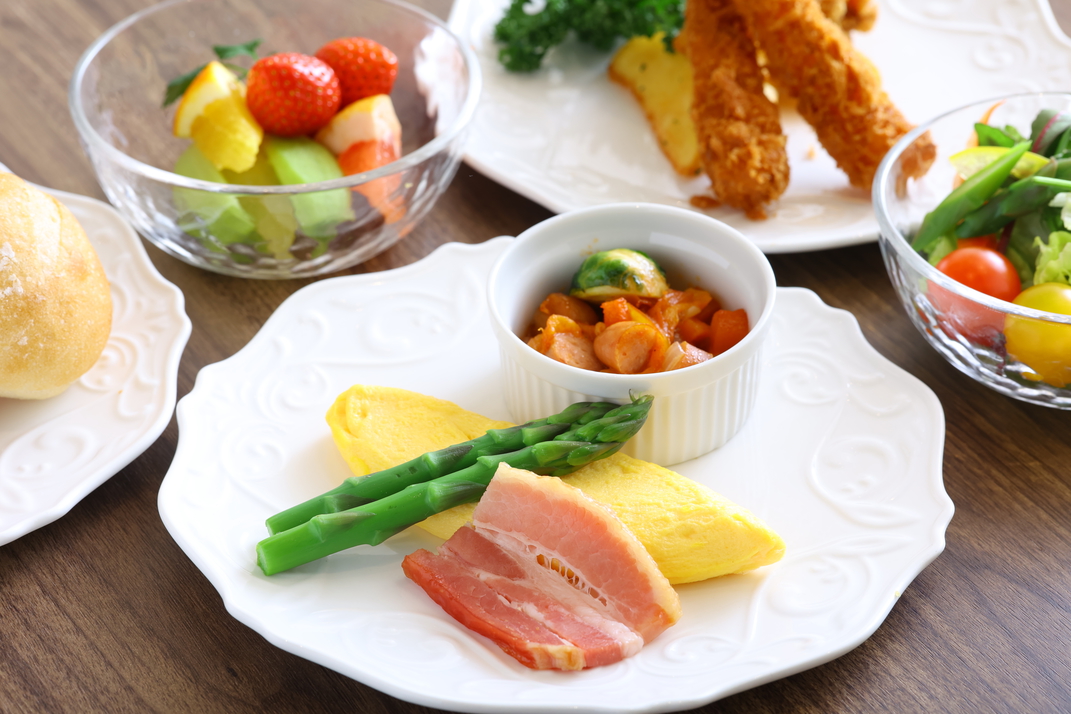 【朝食】和洋バイキング一例