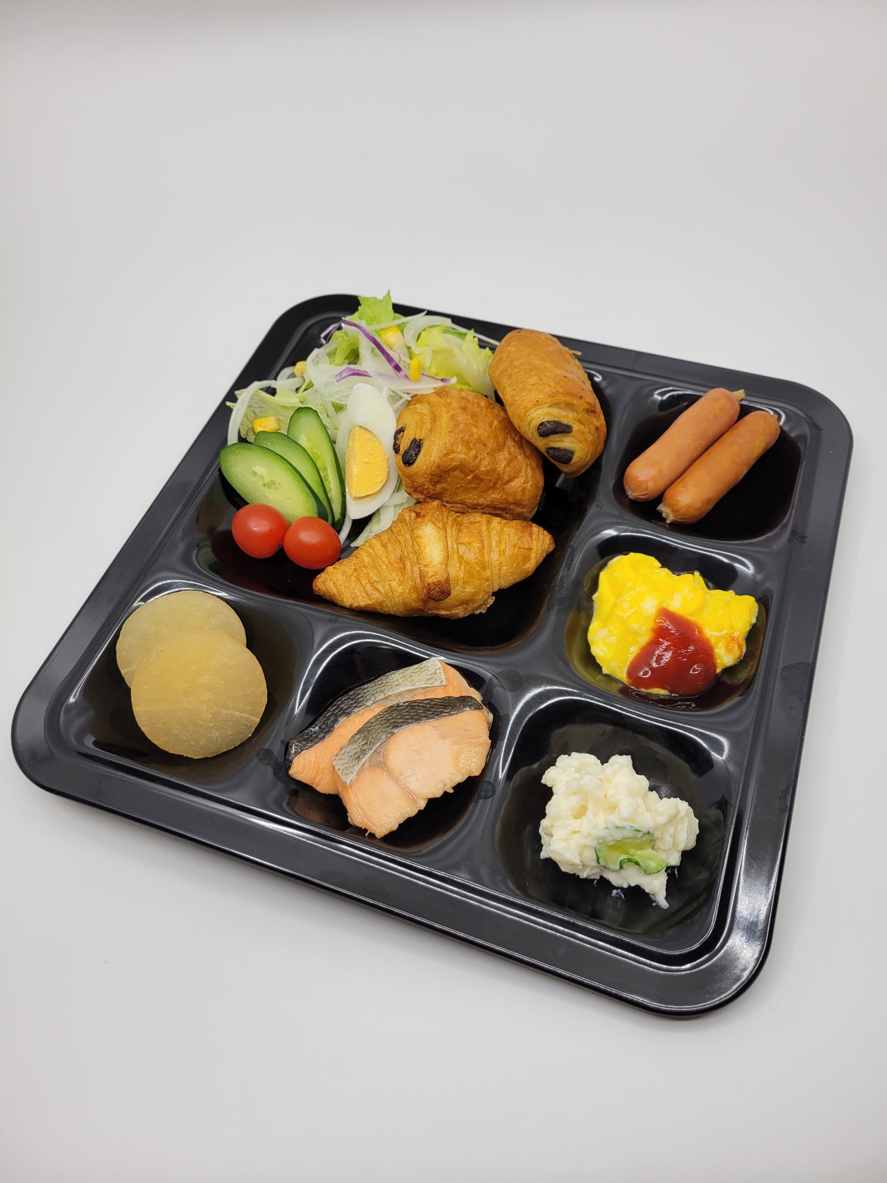 朝食盛り付け例①