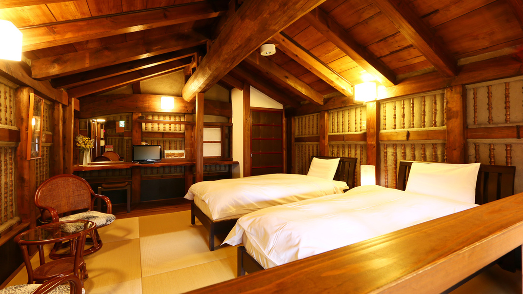 【江の蔵】2階にベッドルームがあります