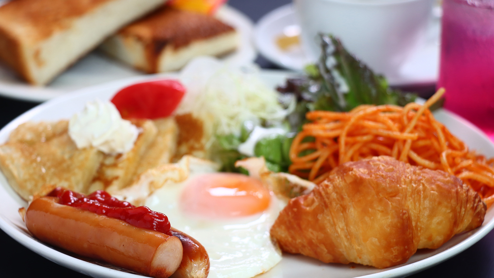 【洋朝食】朝食のメニューは和食・洋食のいずれかおまかせとなります。