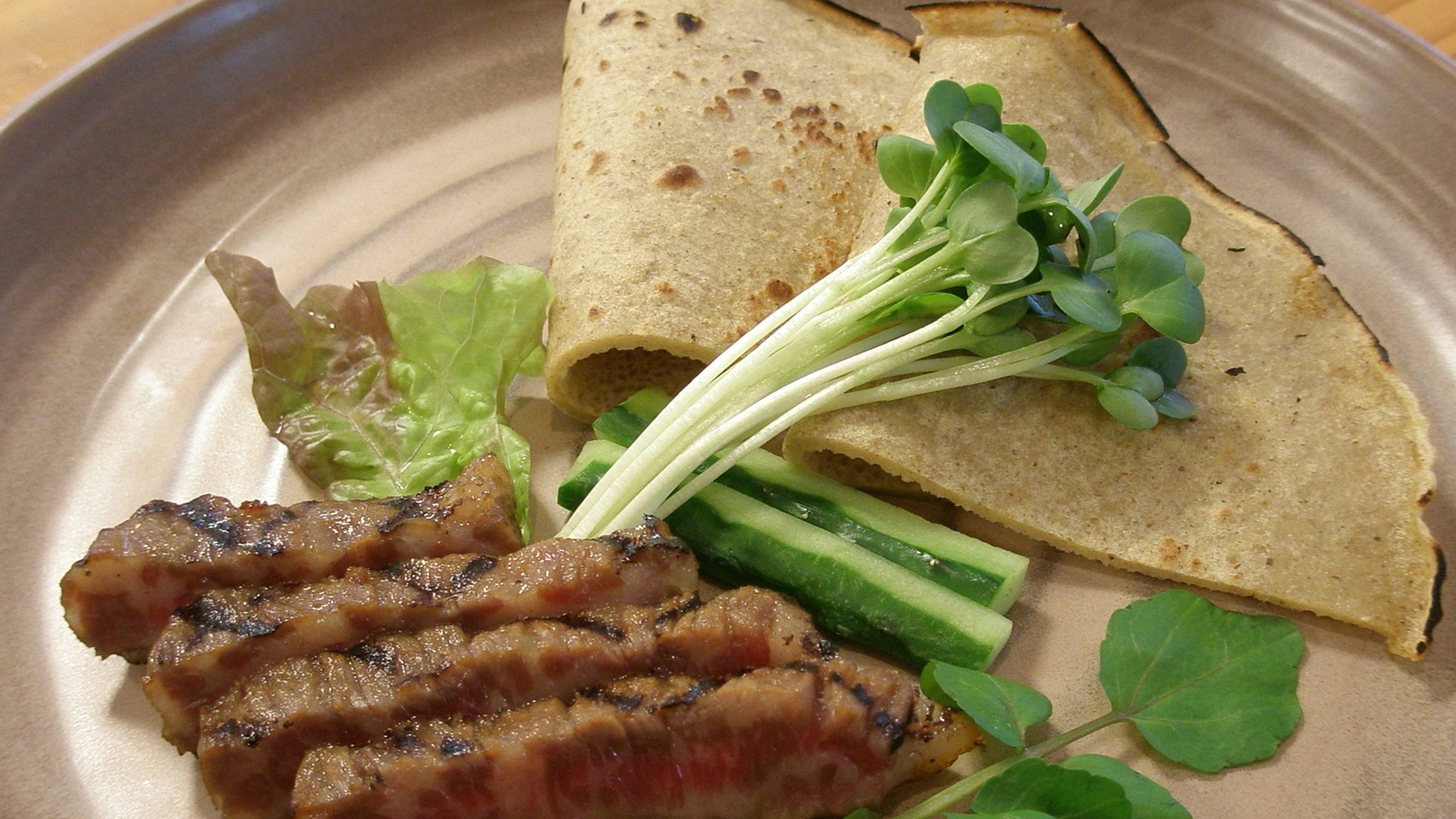 蕎麦クレープ