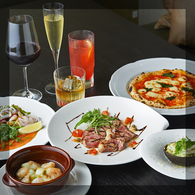 BAR九献メニュー例