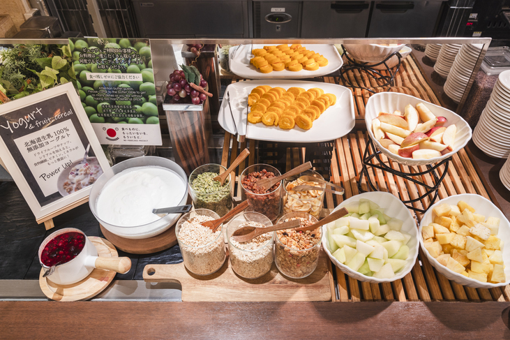 朝食ブッフェ