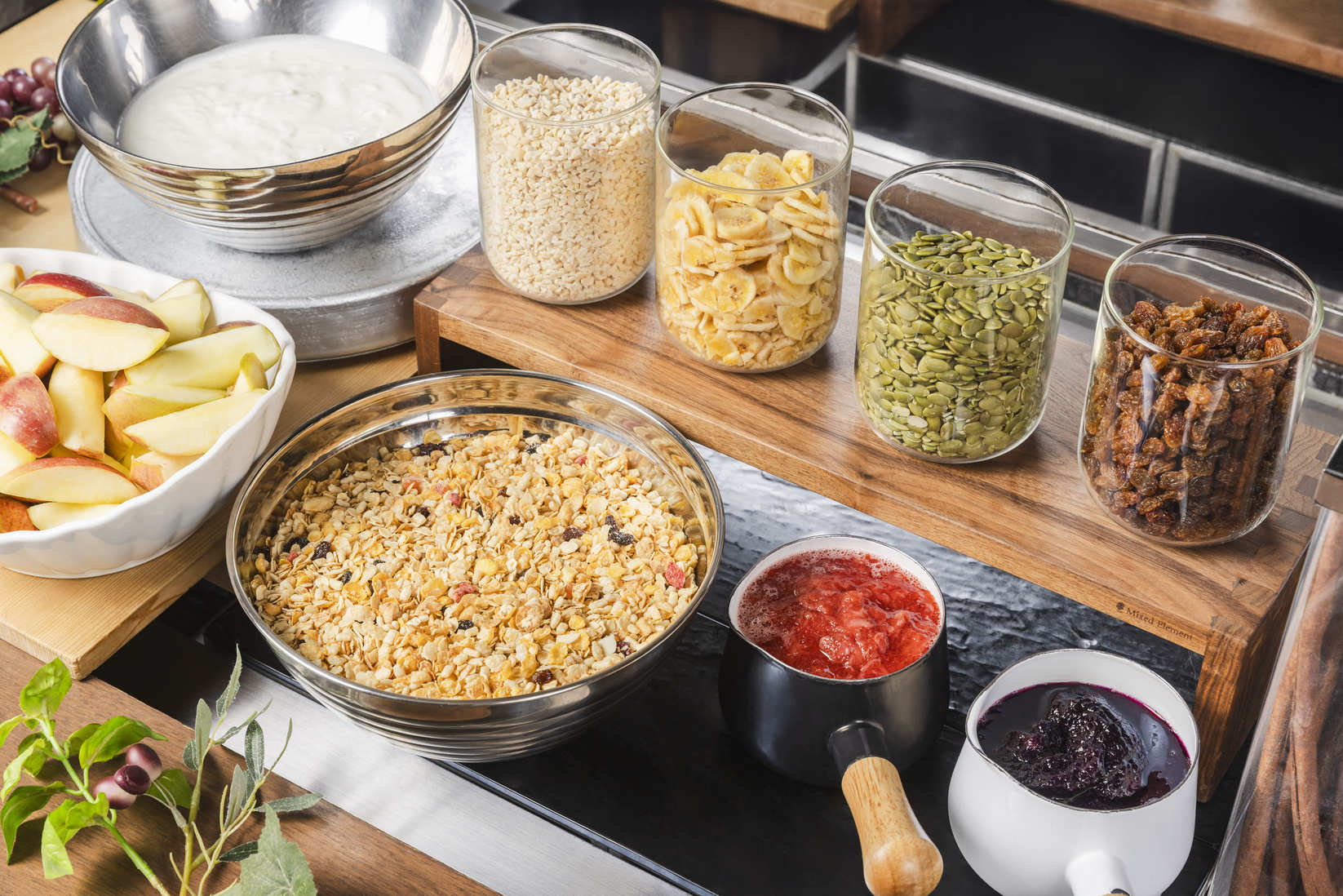 朝食ビュッフェ