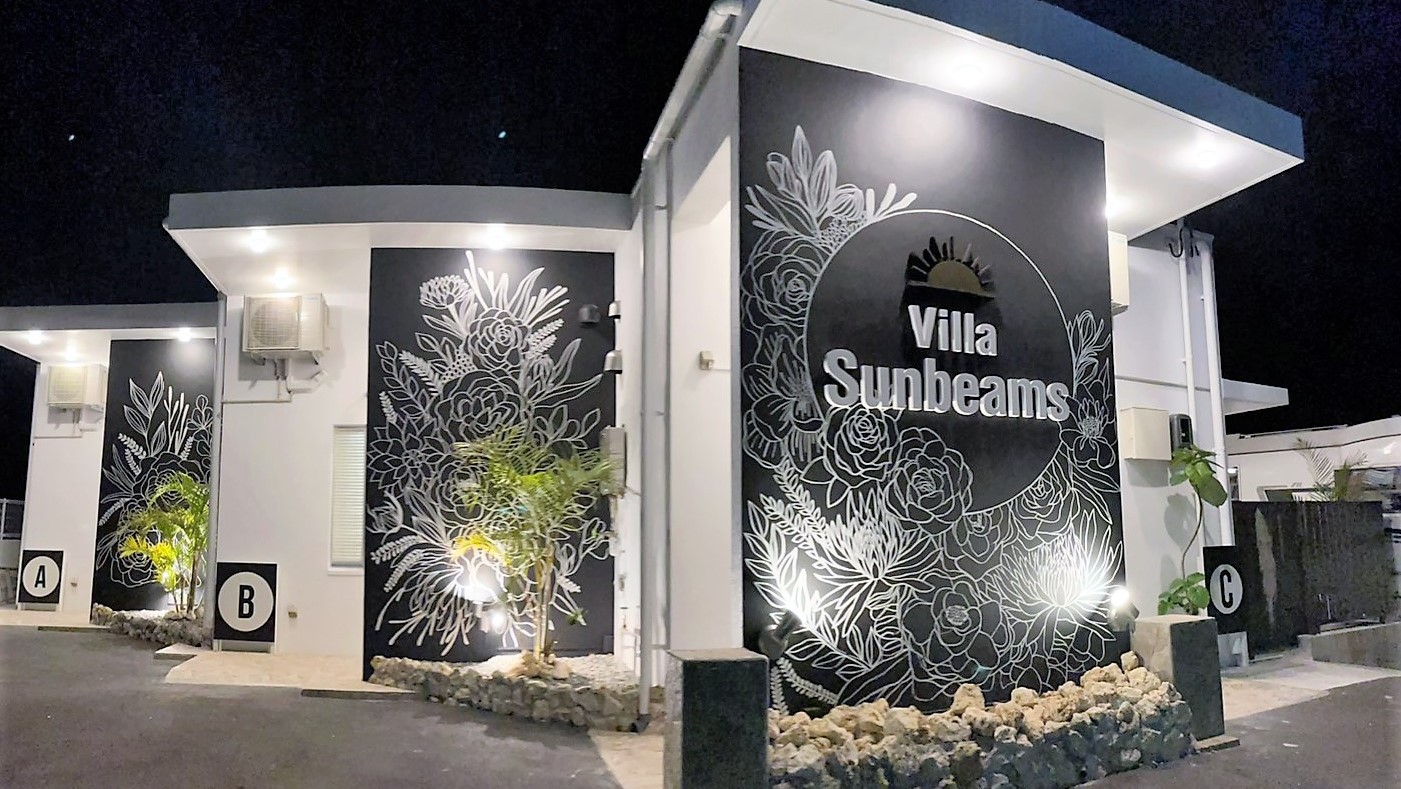 外観：ようこそ、「Villa Sunbeams」へ