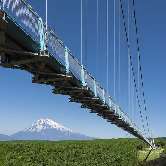 スカイウォーク日本一のつり橋