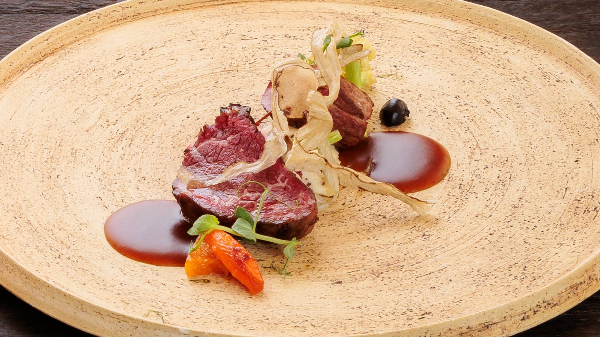 冬季会席フレンチ：肉料理