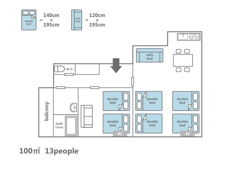 【２F】間取り図