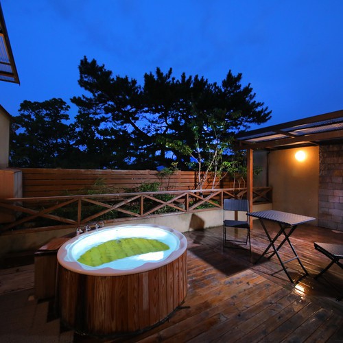 露天風呂付客室（一例）