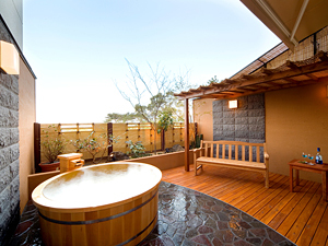 お部屋露天風呂 (一例)